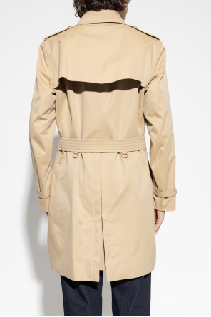 Burberry Gabardina cruzada con cinturón ‘Kensington’