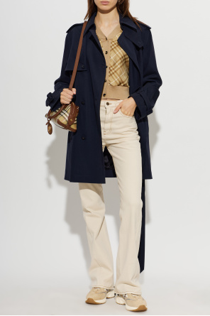 Wełniany trencz ‘latchmere’ od Burberry