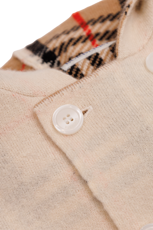 Burberry Kids Hooded cardigan