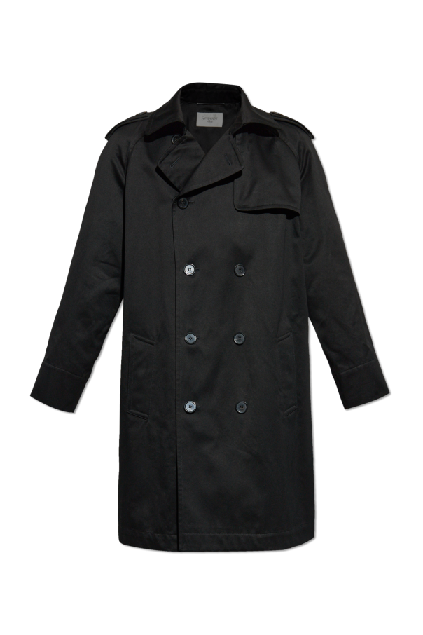 Saint Laurent Doppelreihiger Trenchcoat