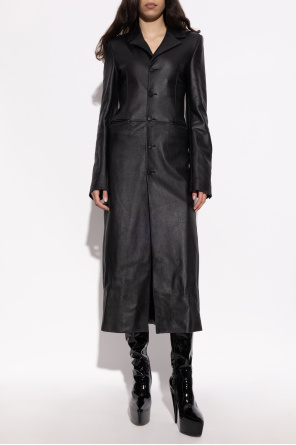 Balenciaga Abrigo de cuero
