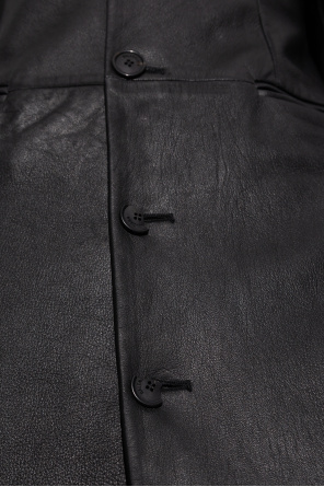 Balenciaga Abrigo de cuero