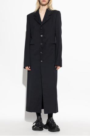Balenciaga Long coat with vintage effect