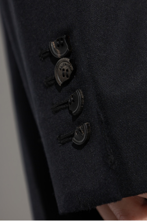 Balenciaga Long coat with vintage effect