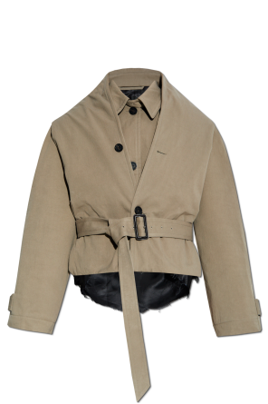 Jacket with `vintage` effect