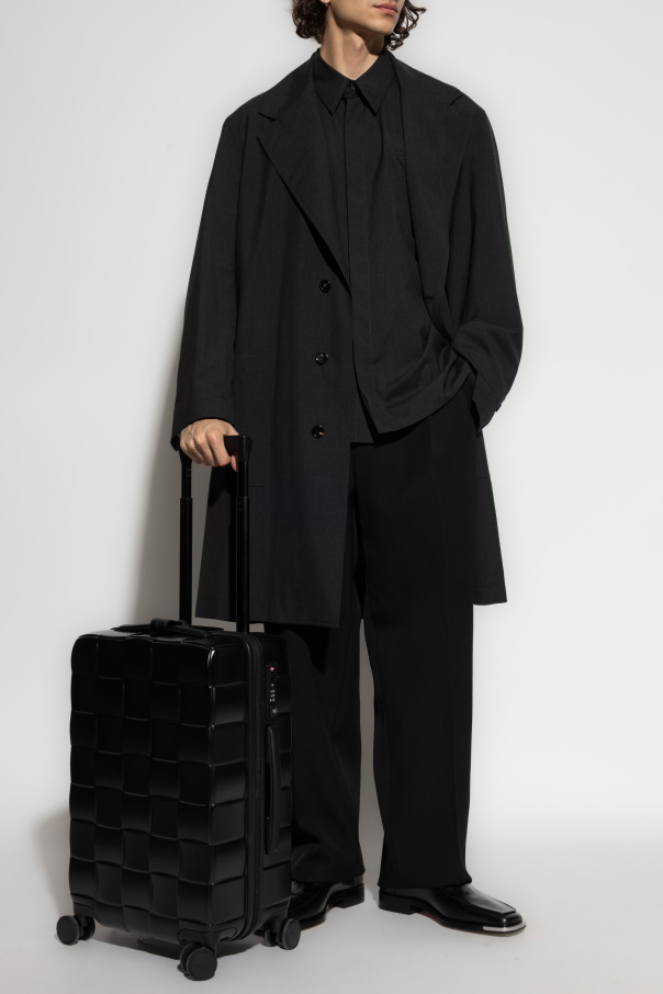 Bottega Veneta Wełniany płaszcz