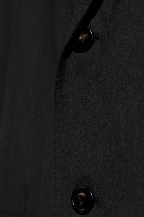 Bottega Veneta Wełniany płaszcz