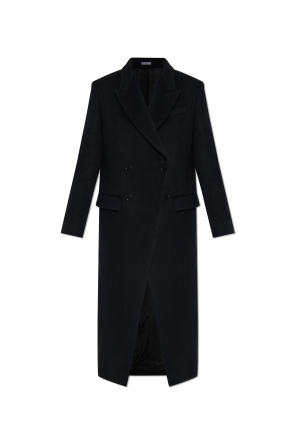 Double-breasted wool coat od Alexander McQueen
