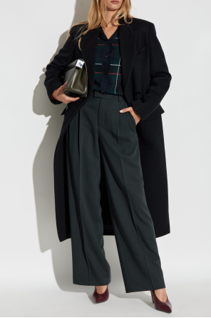 Double-breasted wool coat od Alexander McQueen