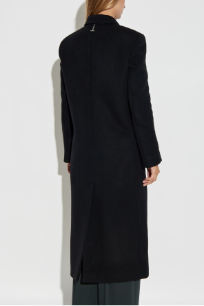 Alexander McQueen Doppelreihiger Wollmantel