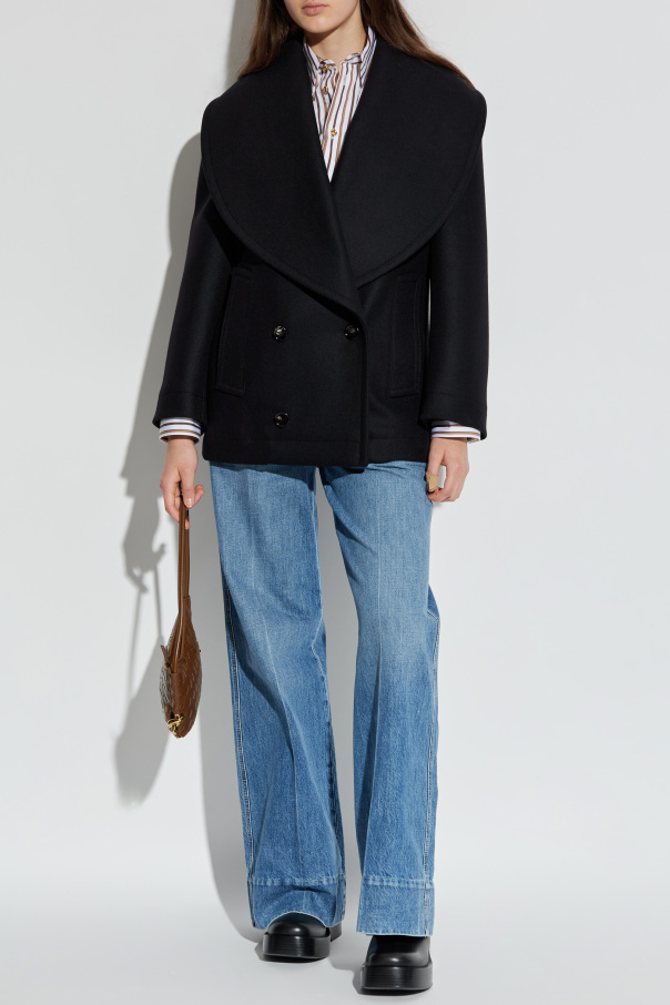 Bottega Veneta Kurzer Wollmantel