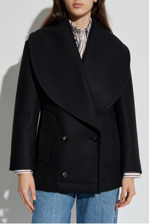 Bottega Veneta Kurzer Wollmantel