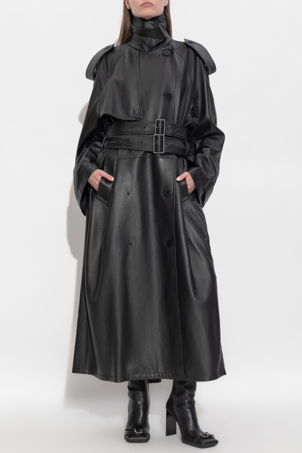 Balenciaga Lambskin trench coat