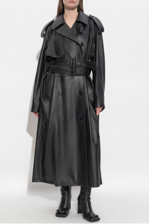 Balenciaga Lambskin trench coat