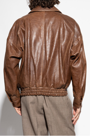 Saint Laurent Lammlederjacke