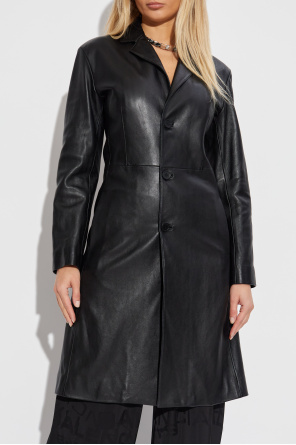 Balenciaga Leather coat