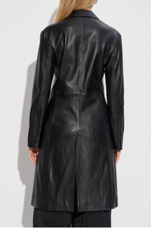 Balenciaga Leather coat