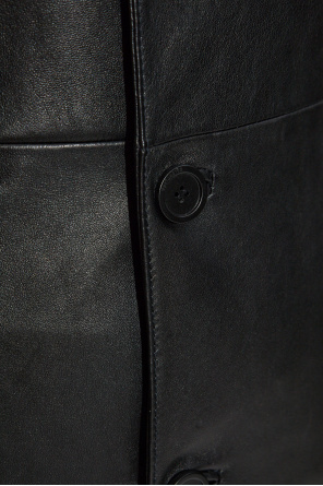 Balenciaga Leather coat