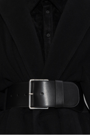 Balenciaga Wollmantel mit Gürtel