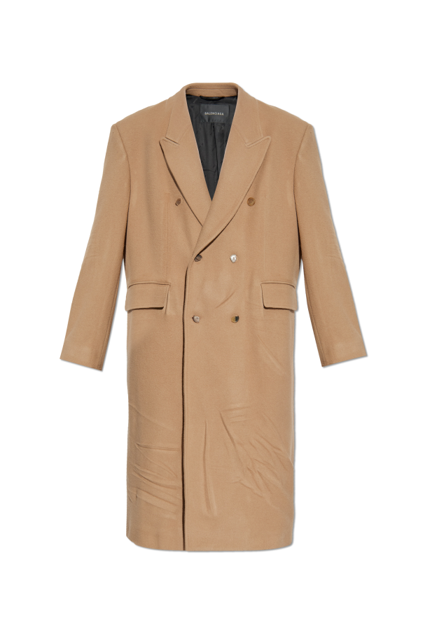 Long wool coat od Balenciaga