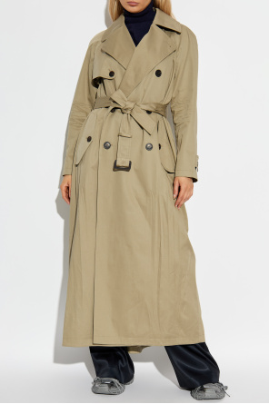 Balenciaga Double-breasted trench coat with belt