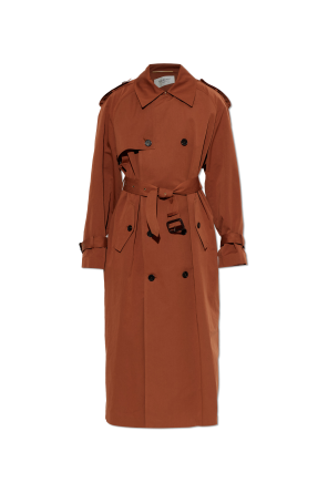 Cotton trench coat with belt