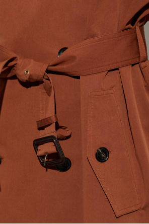Saint Laurent Cotton trench coat with belt