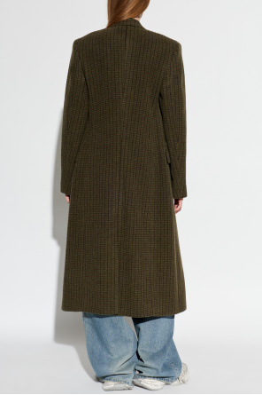 Balenciaga Mantel mit Karomuster