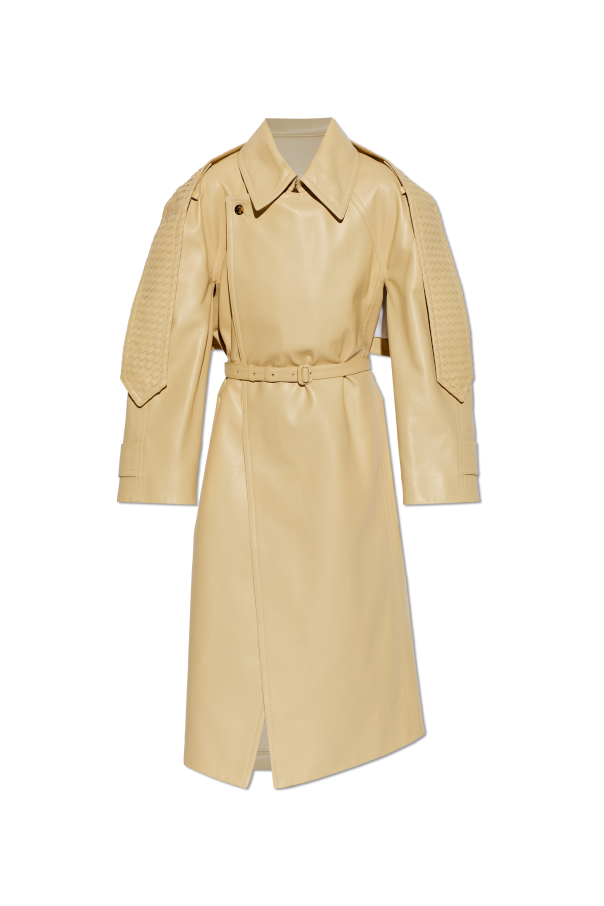 Leather trench coat od Bottega Veneta