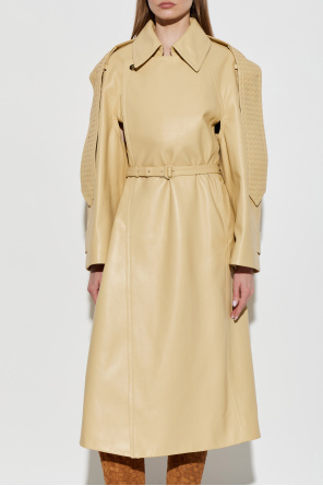 Bottega Veneta Leather trench coat