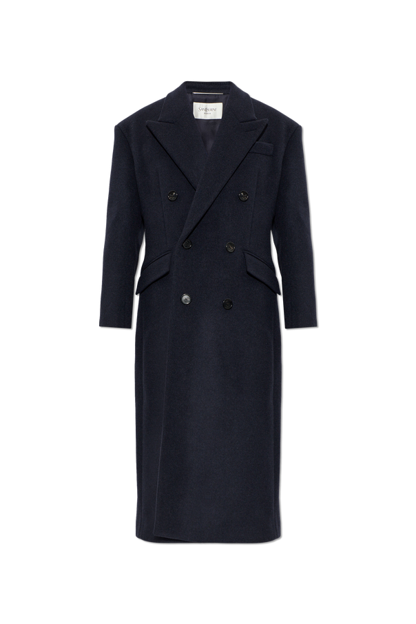 Wool coat od Saint Laurent