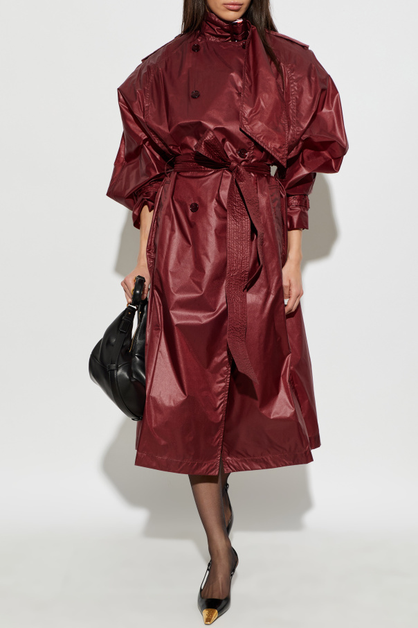 Saint Laurent Trench con cinturón