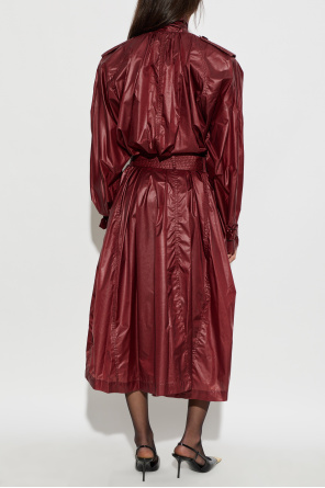 Saint Laurent Trench con cinturón