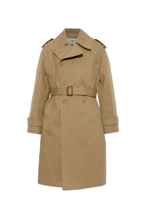 Cotton trench coat with belt