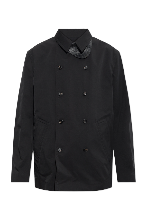 Short double-breasted coat od Bottega Veneta