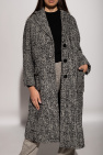 Tory Burch GREY Wool coat