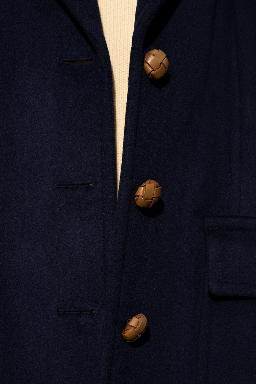 Navy blue Wool coat Tory Burch - Vitkac TW