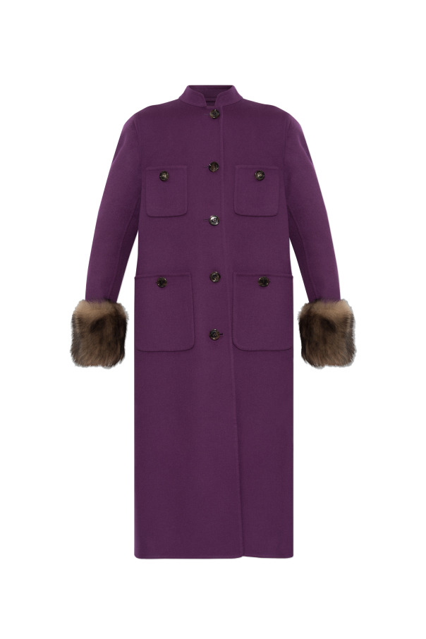 Coat with fur cuffs od Valentino Garavani