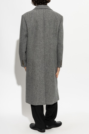 Valentino Garavani Wool coat with herringbone pattern
