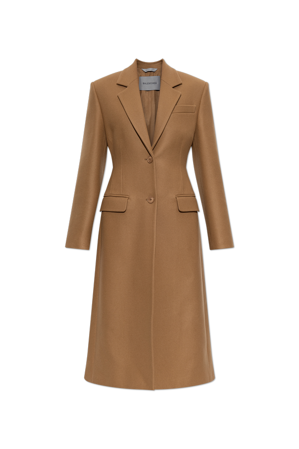 Wool coat with a single vent od Balenciaga