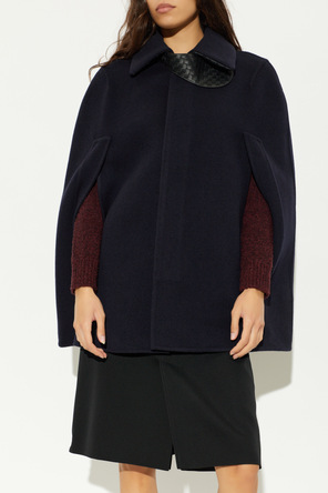 Bottega Veneta Vlněné pončo