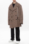 Raf Simons BROWN Double-breasted coat