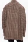 Raf Simons BROWN Double-breasted coat