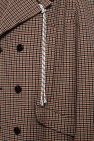 Raf Simons BROWN Double-breasted coat