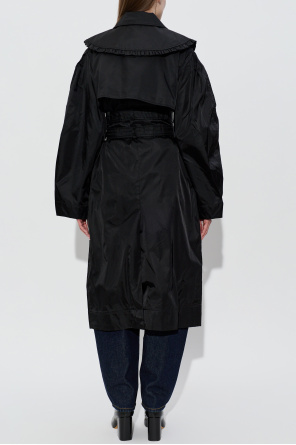 Ganni Coat with detachable collar