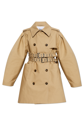 Trench coat with belt