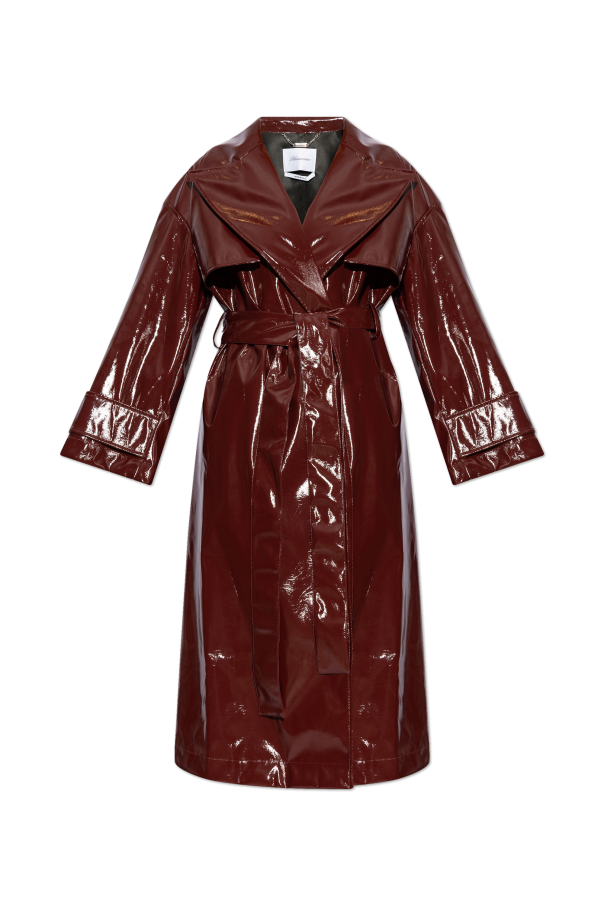 Blumarine Lacquered coat