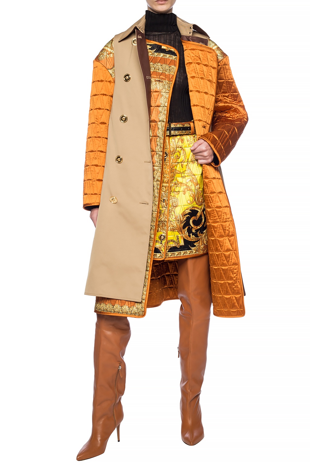 versace trench coat