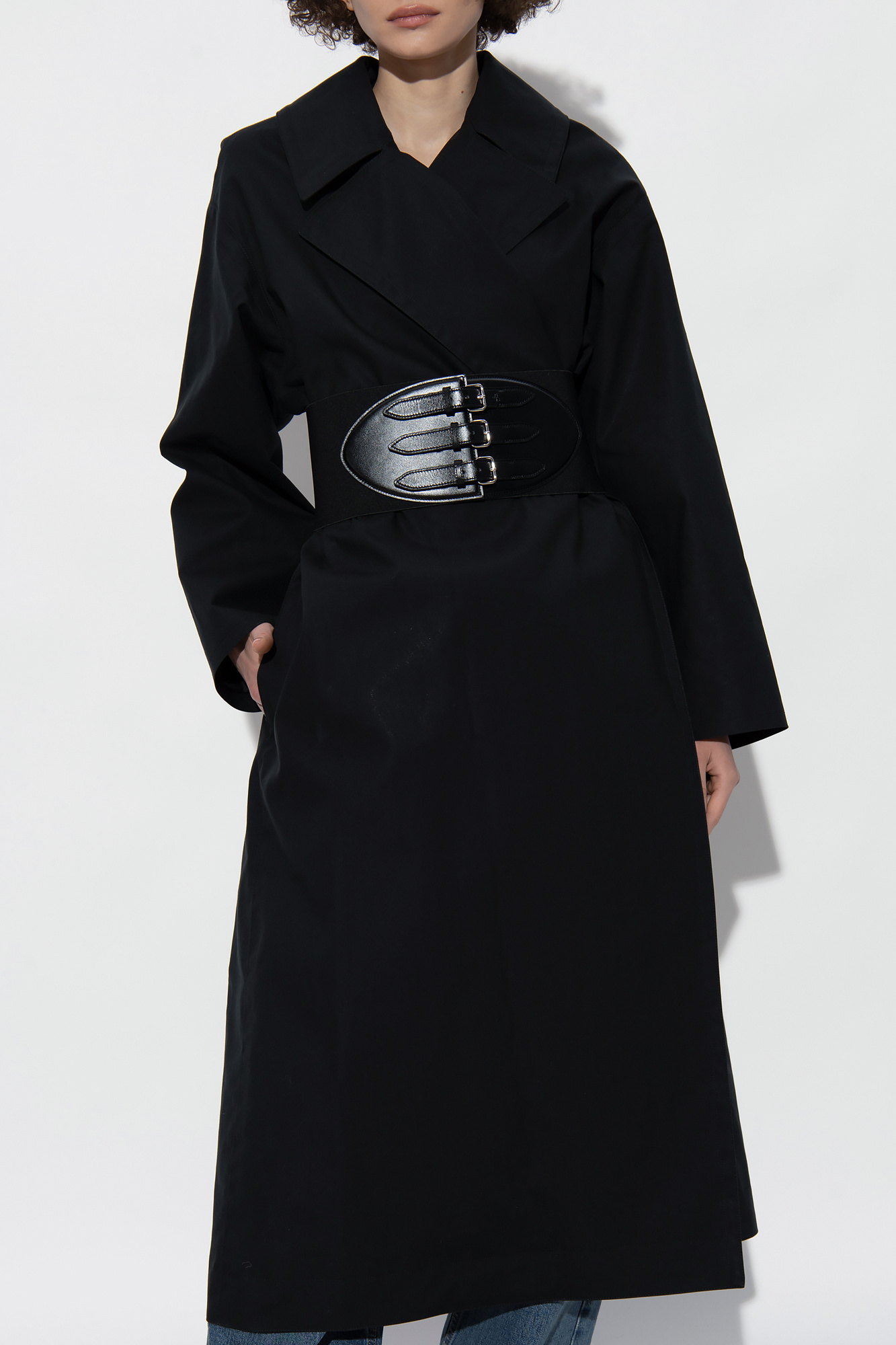 Alaïa Coat with waist belt