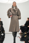 Alaïa GREY Coat with wool finish